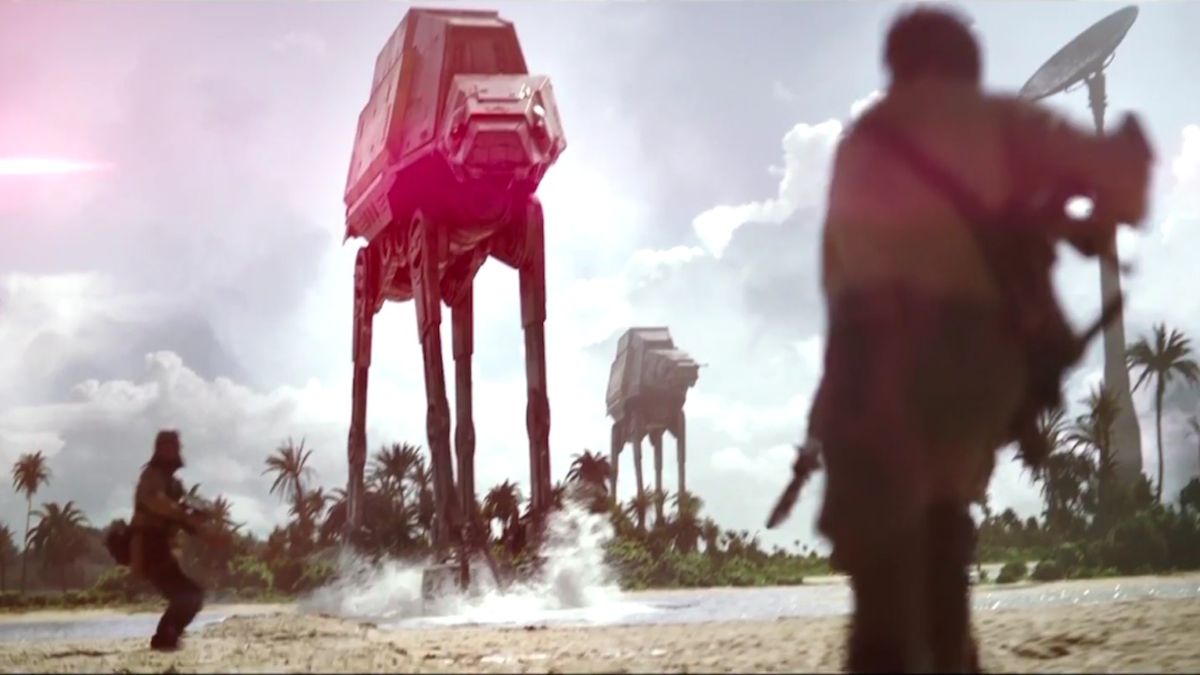 Rogue One reveals a first look at the paradise planet of Scarif