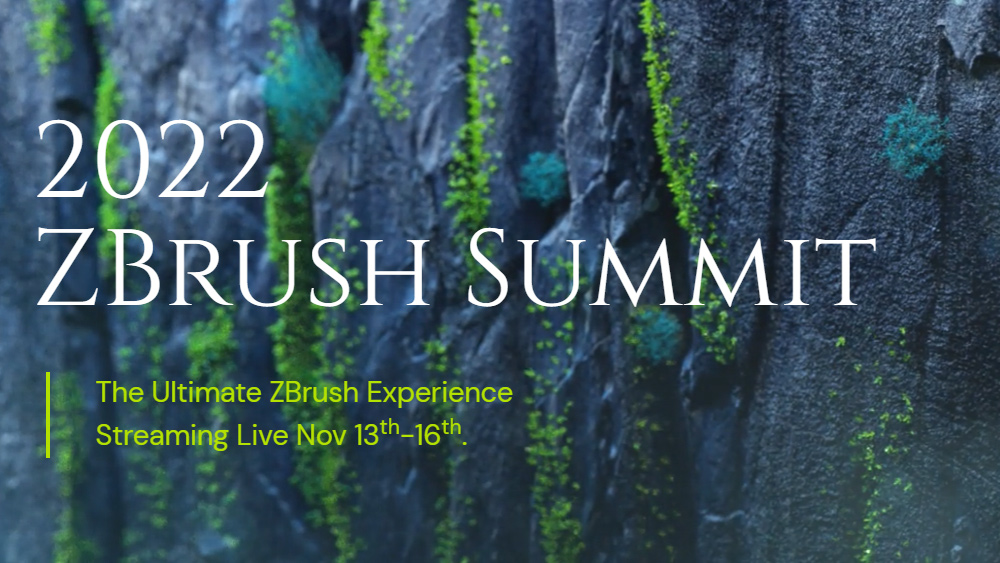 Zbrush virtual summit promises four days of top tips and insights on 3D sculpting