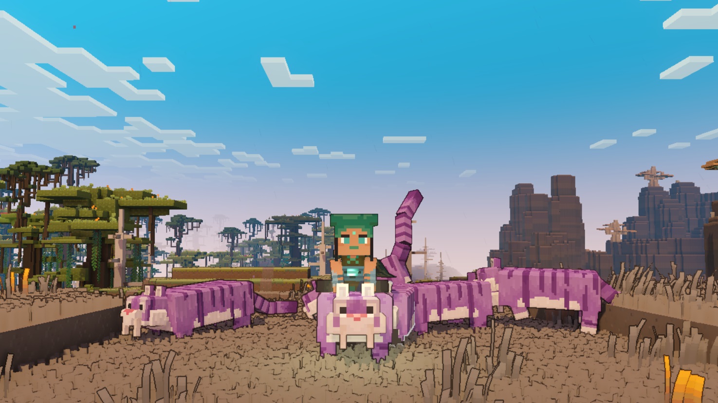  How to unlock the Regal Tiger and Brilliant Beetle mounts in Minecraft Legends 