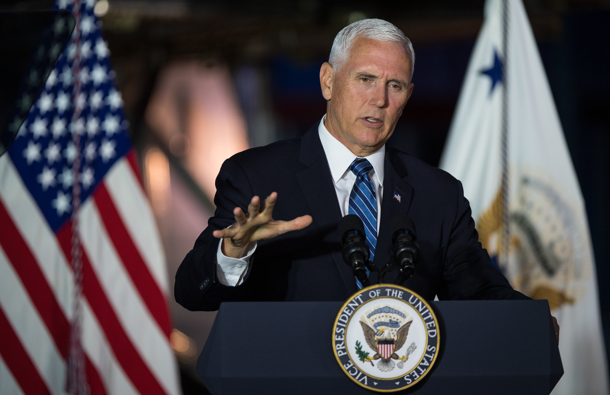 NASA 'On Track' to Return Astronauts to the Moon by 2024, VP Pence Says