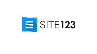 Site123 review: Site123 logo on white background