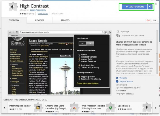 How To Put Chrome In High Contrast Mode Laptop Mag