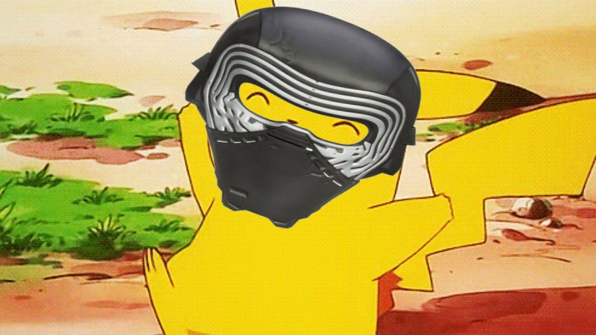 John Boyega caught a Pikachu on the set of Star Wars 8