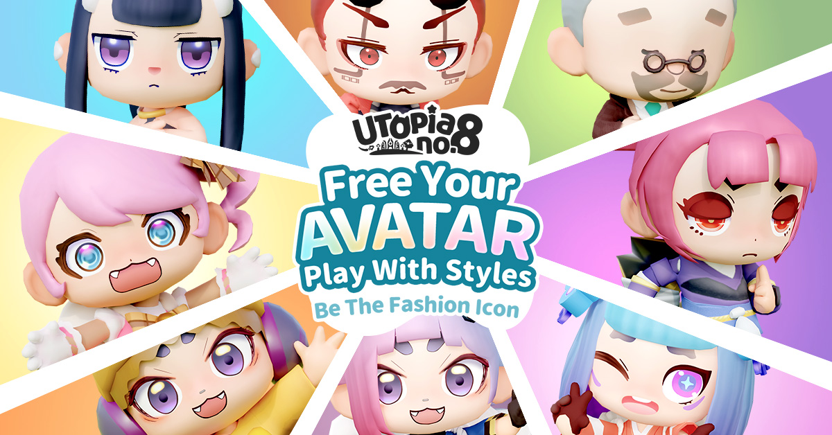 Say hello to Utopia No. 8—the adorable new social MMORPG from Happy Tomato