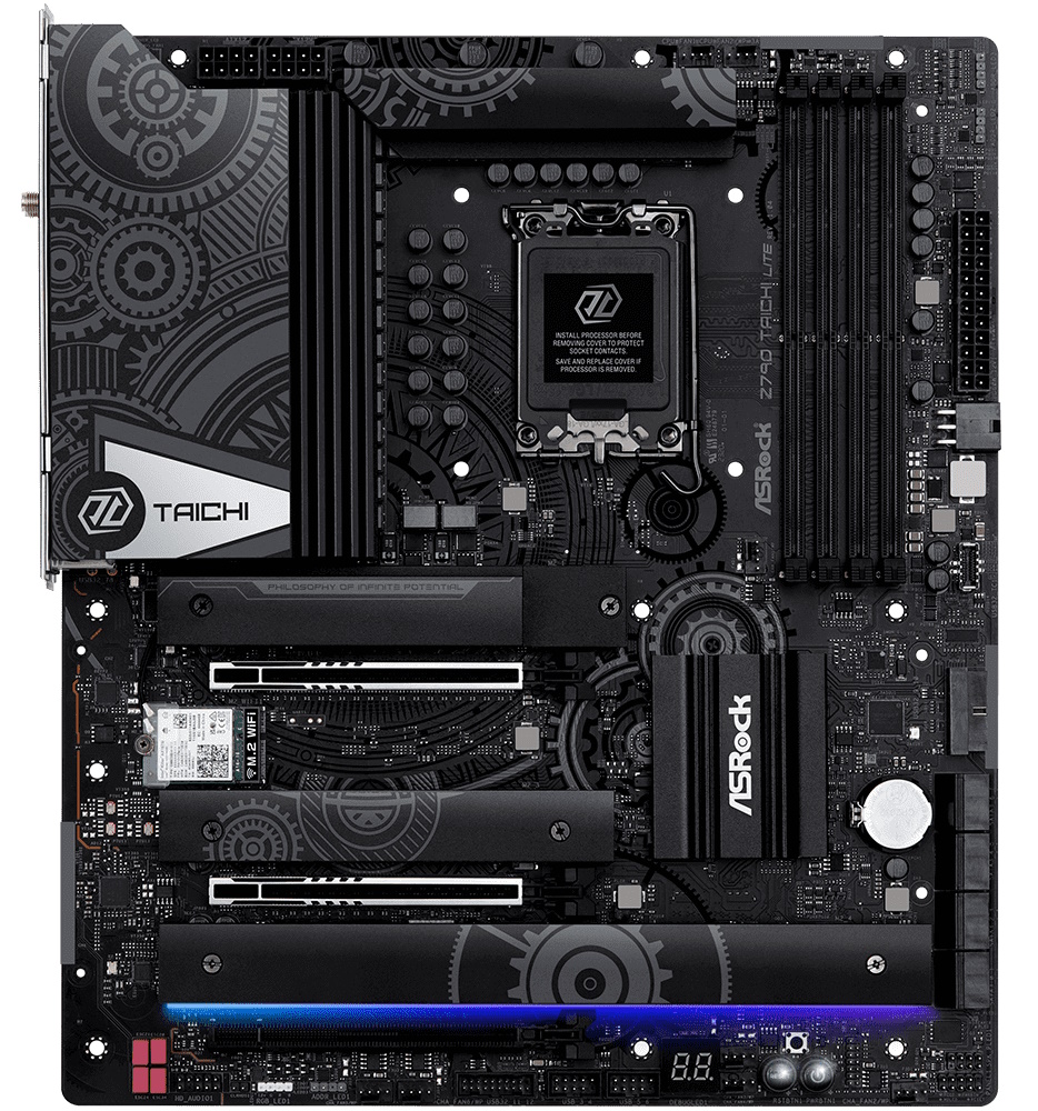 Asrock Z Taichi Lite Review Flagship Hardware Mid Range Price