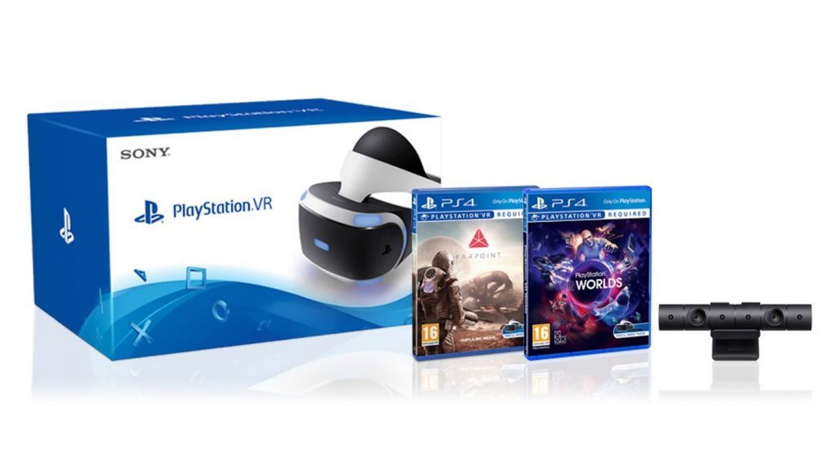 Get a PS VR headset, camera, Farpoint and VR Worlds for only £339.99 in the Amazon Prime sale
