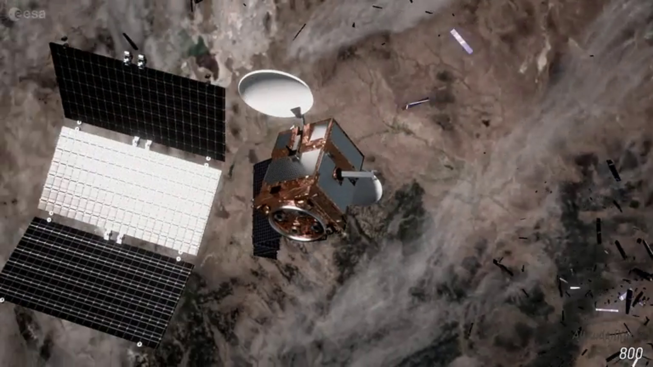 Space debris problem spurs a bold change in US government regulations