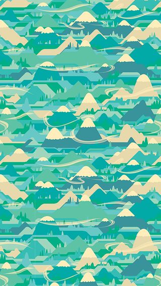 Mountain illustration