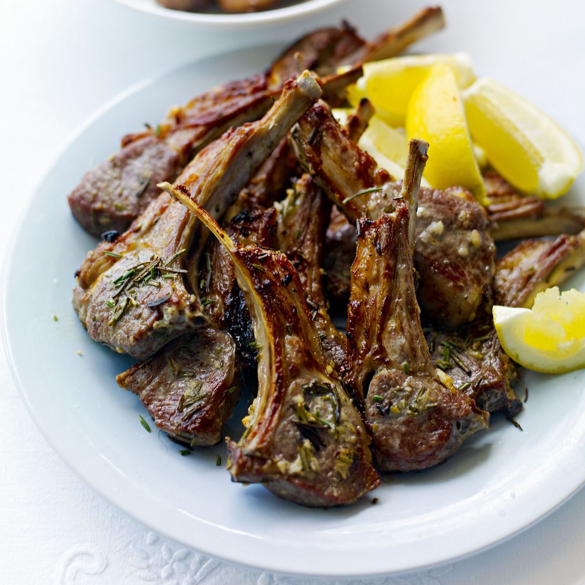 Rosemary Garlic And Black Pepper Marinated Lamb Cutlets Dinner