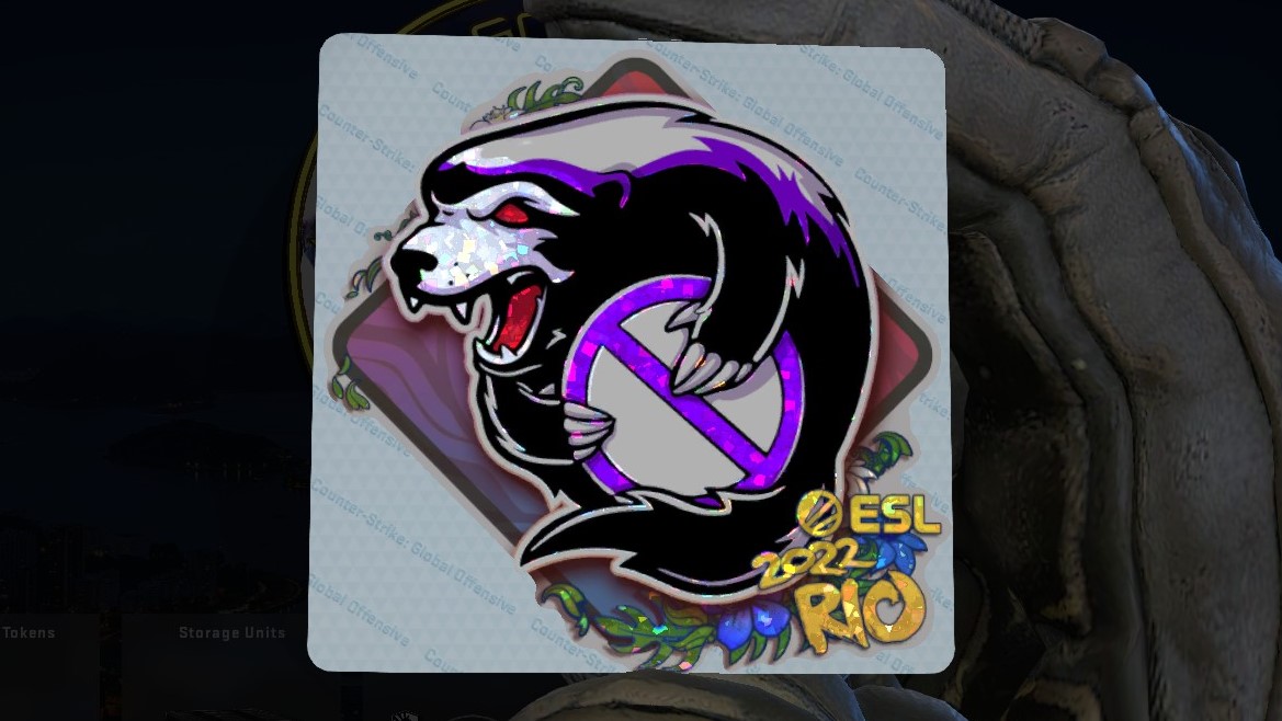  Grizzled CS:GO vets can now buy a locker packed with glitter stickers 