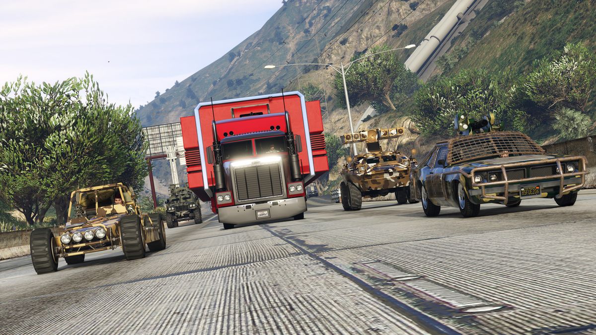 GTA Online S Gunrunning Update Will Add Weaponized Vehicles And Mobile