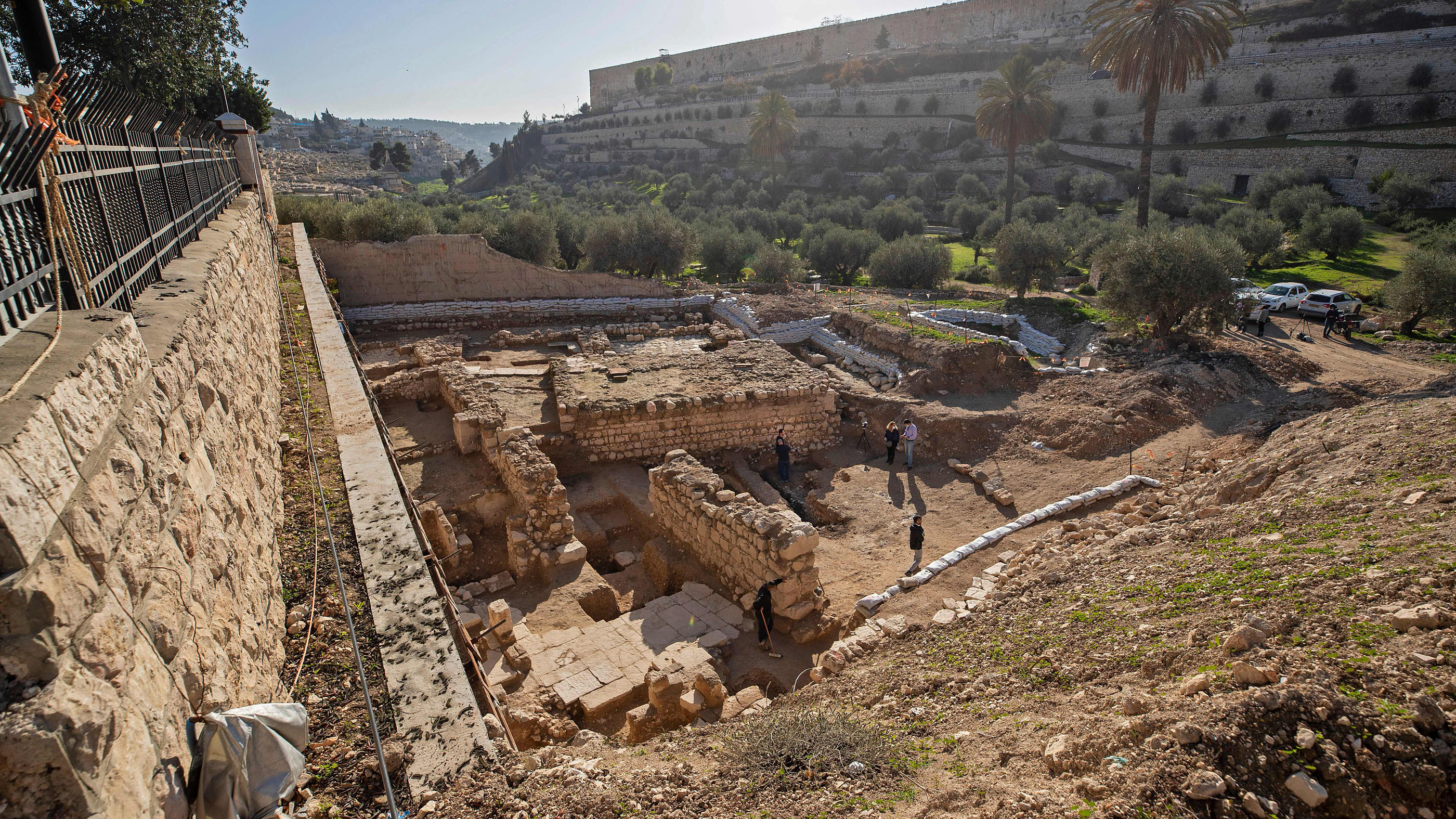 Ritual bath unearthed at site where Judas betrayed Jesus