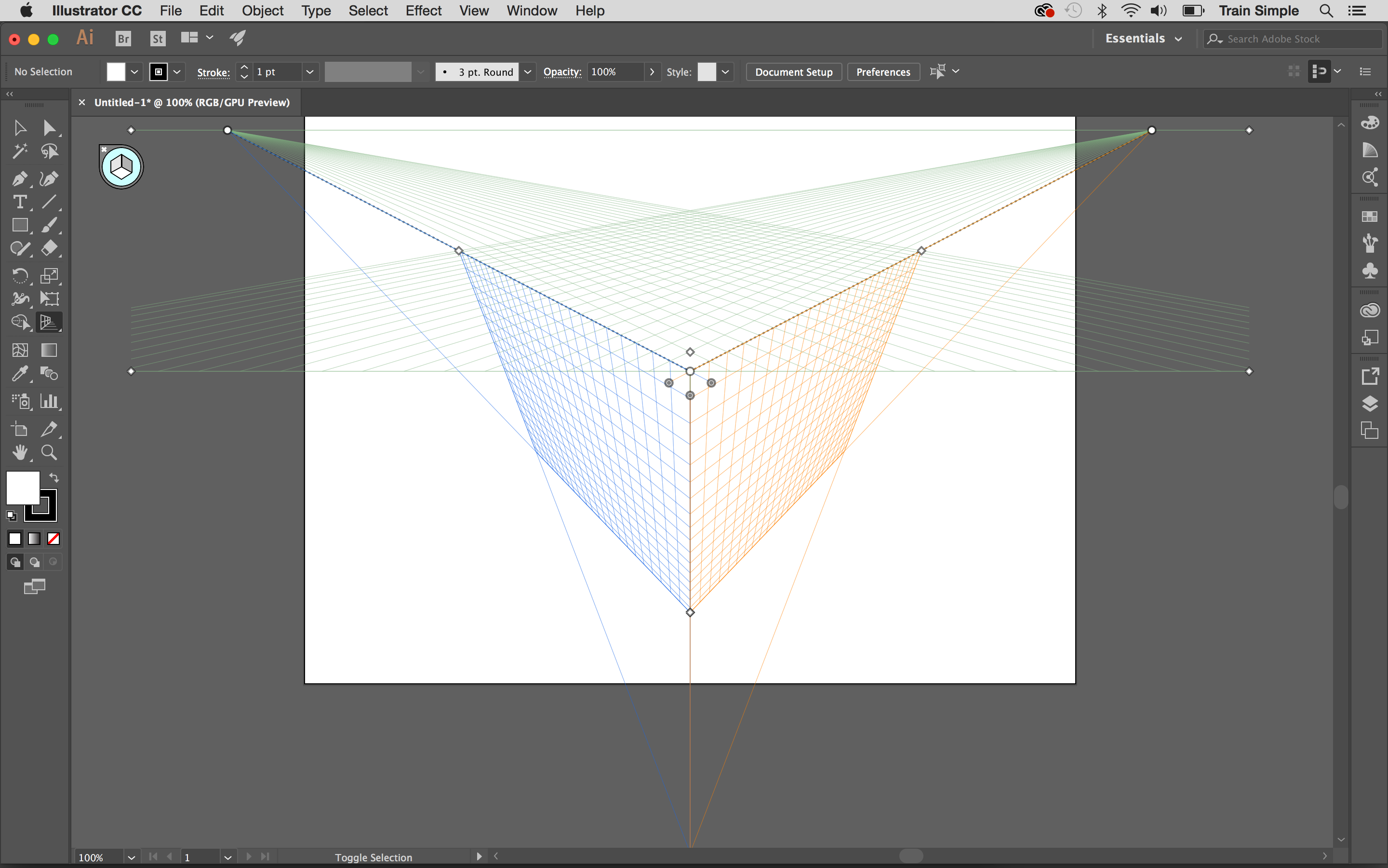 Create a Retro Robot using the Perspective Grid in Illustrator