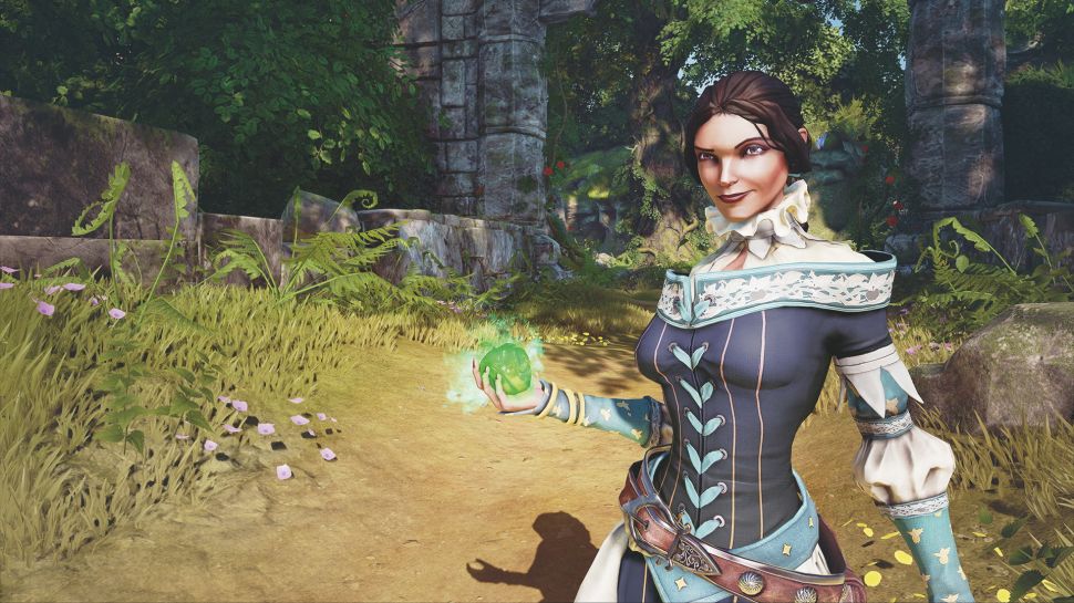 A screenshot from the Fable games.