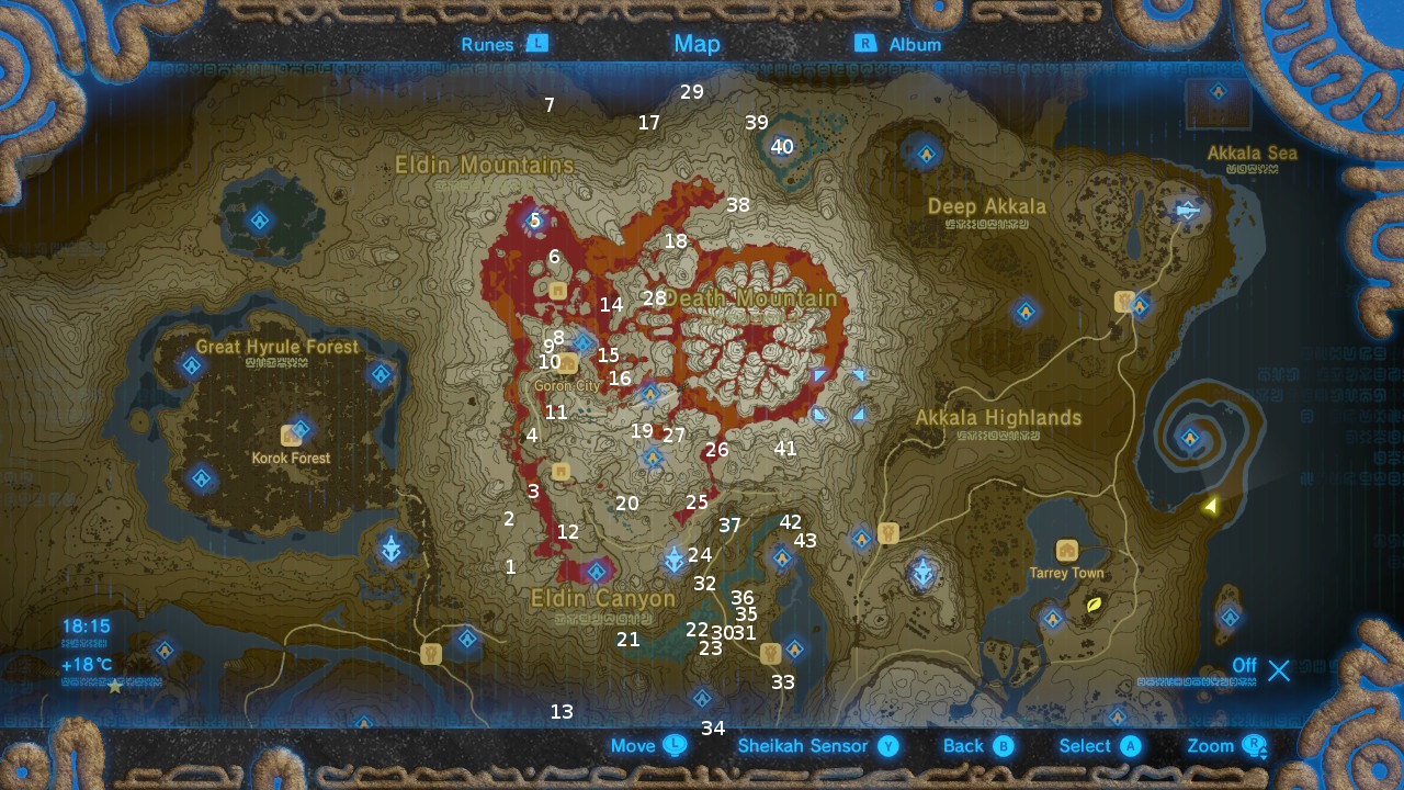 The Legend of Zelda: Breath of the Wild Korok Seed Locations Guide