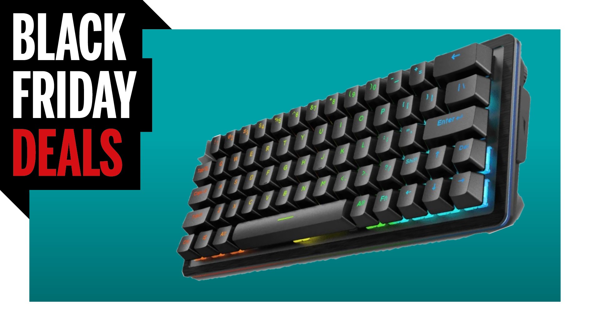 My tiny hands are all over the best 60% gaming keyboard in the Black Friday sales