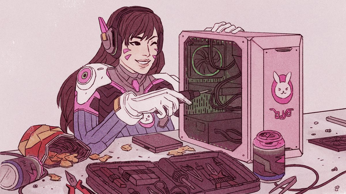 D va gets play the game fan compilation