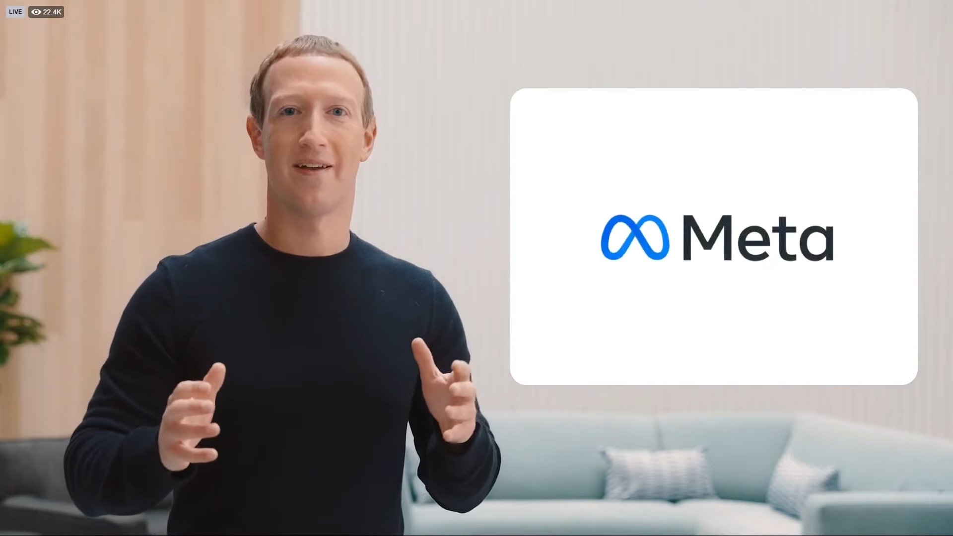  Facebook is now called Meta 