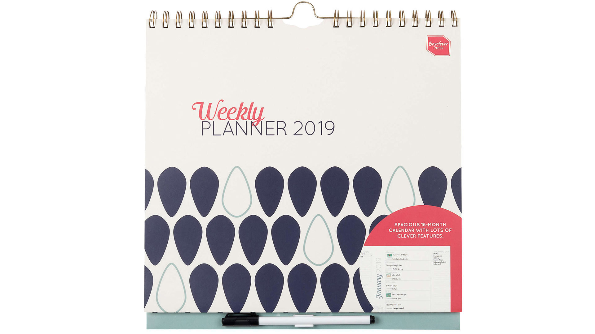 Boxclever Press 2019 Weekly Planner 