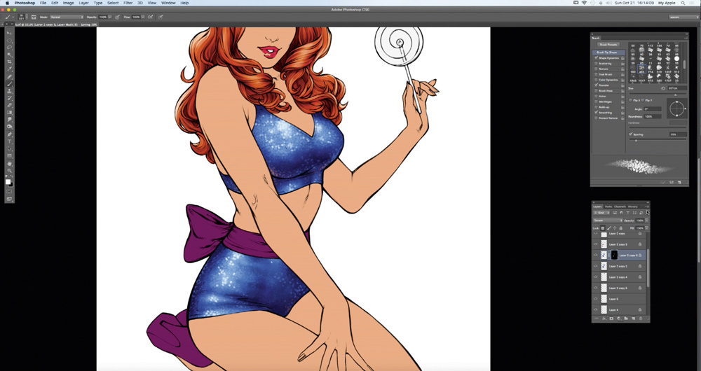 How To Create Pin Up Art Creative Bloq