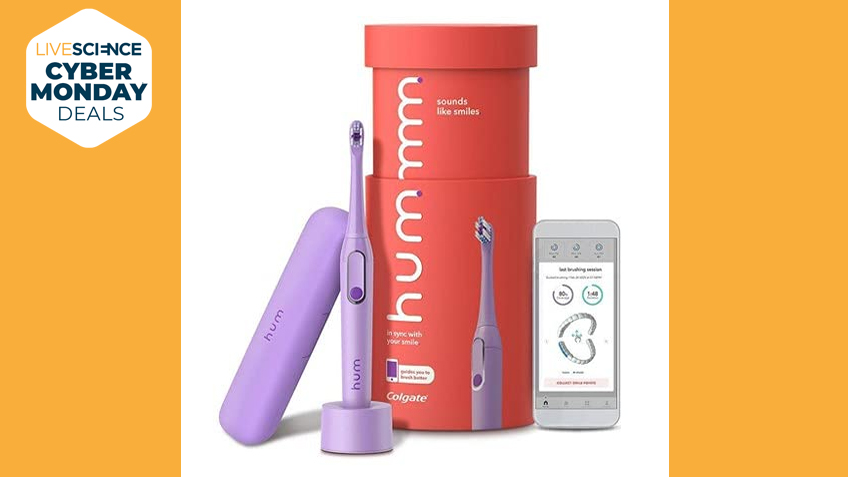 Save 60% on the top-rated hum by Colgate with this Cyber Monday electric toothbrush deal