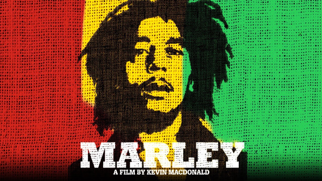 A promo shot for the movie Marley
