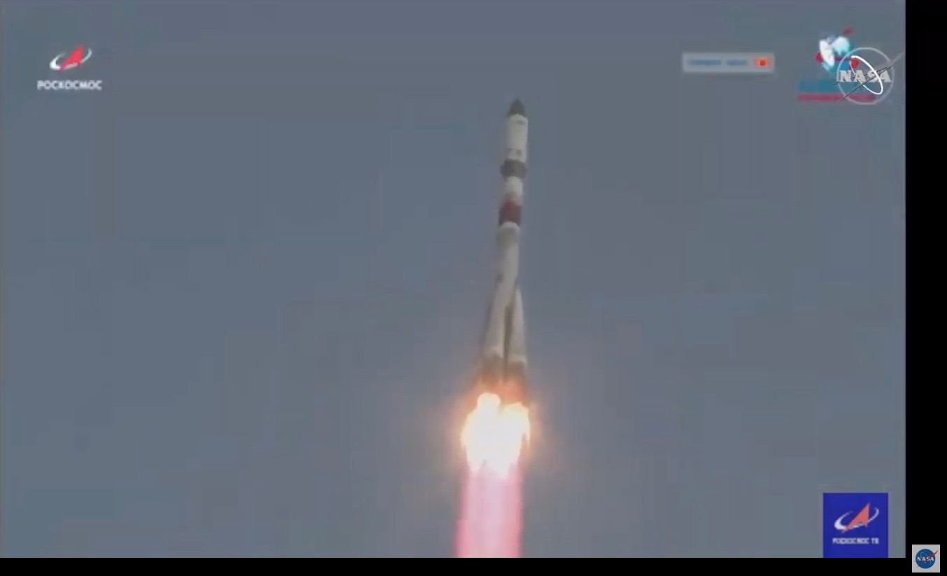 Russian cargo craft launches toward space station