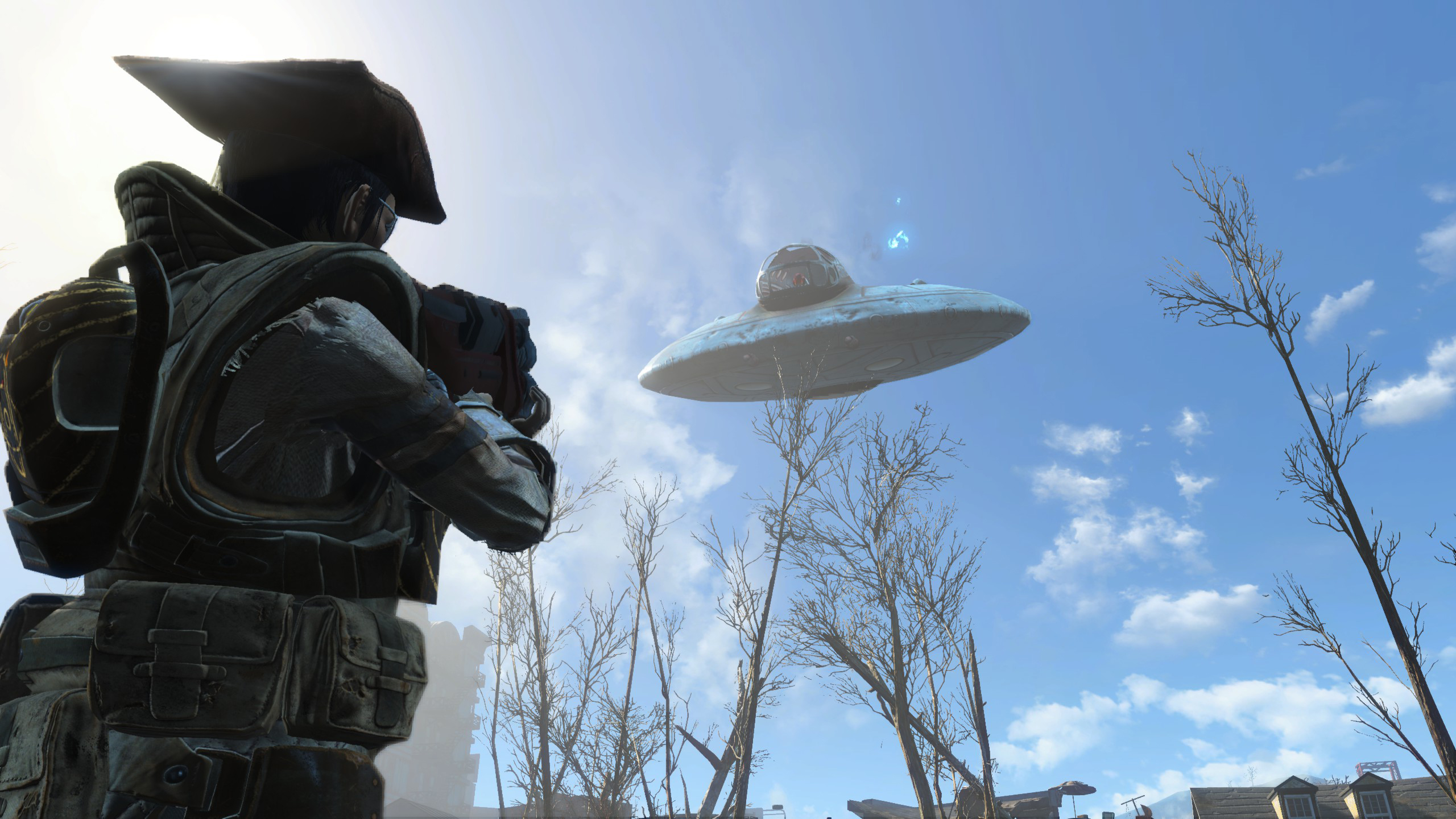  Add some close encounters to Fallout 4 with this alien invasion mod 