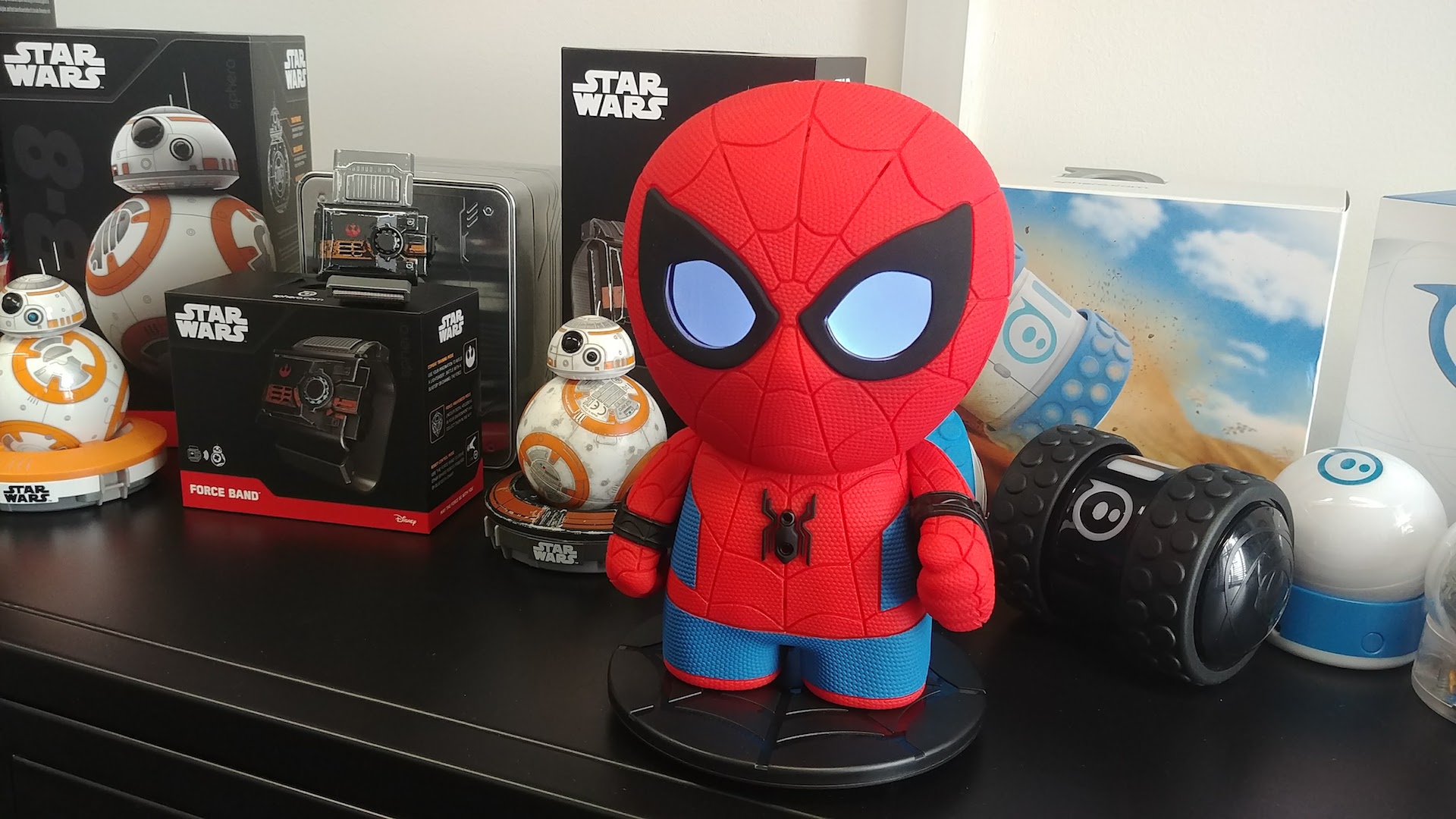 sphero spider man all commands