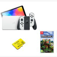 Nintendo Switch OLED + Minecraft and 256 GB SD Card: £369 at Currys