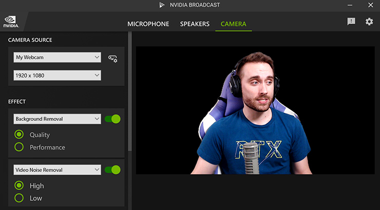 New RTX Broadcast Update Reduces VRAM Usage and Supports More Cameras