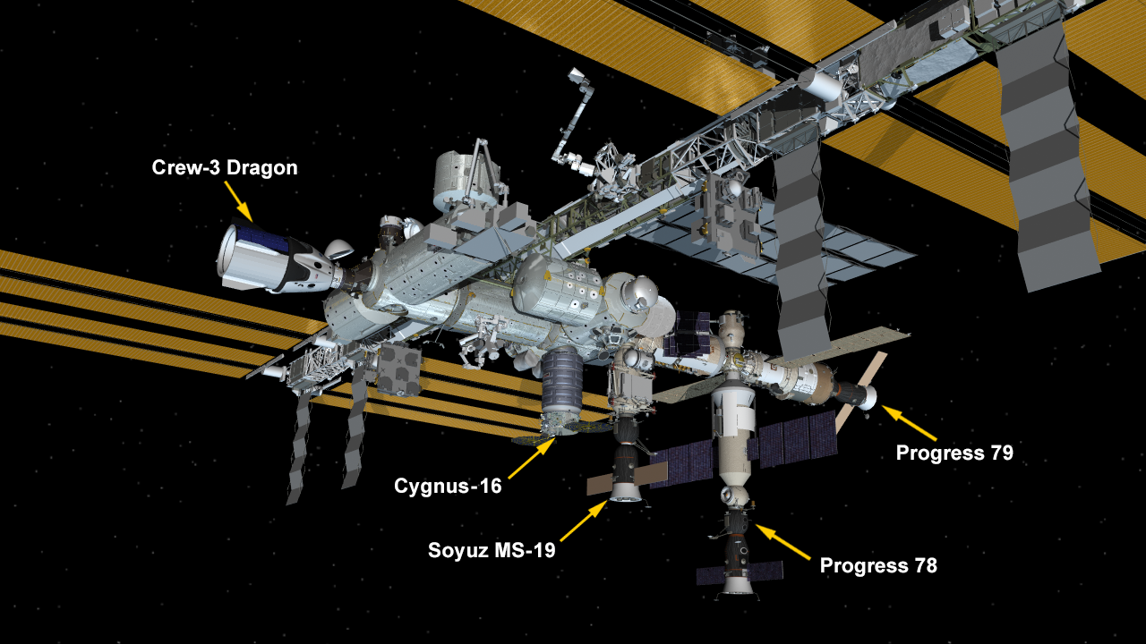 Spacex S Crew Dragon Endurance Arrives At Space Station With Four Crew