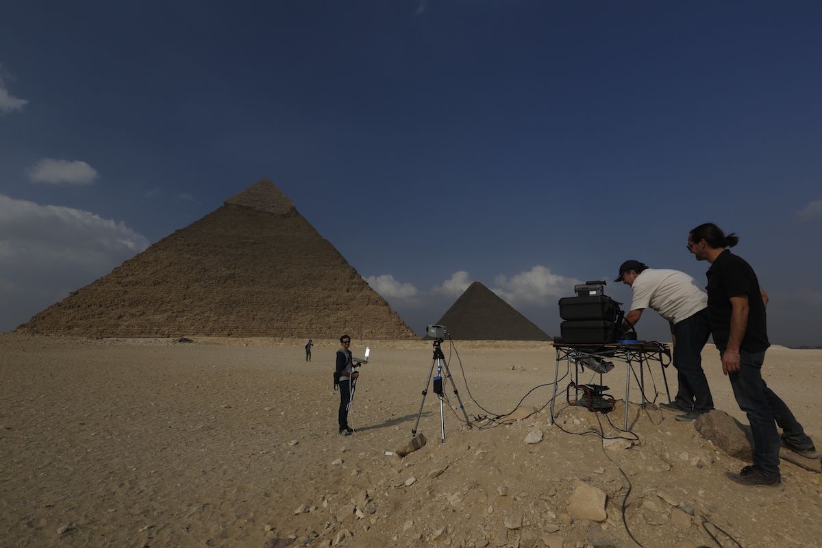 строительство пирамид в египте