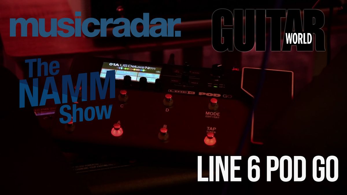 NAMM 2020 VIDEO Line 6 Announces POD Go Portable Guitar Processor