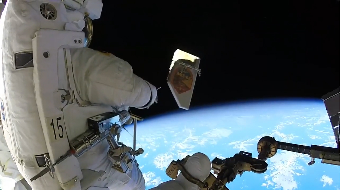 NASA Astronauts Spark Joy in Marie Kondo While Decluttering Space Station