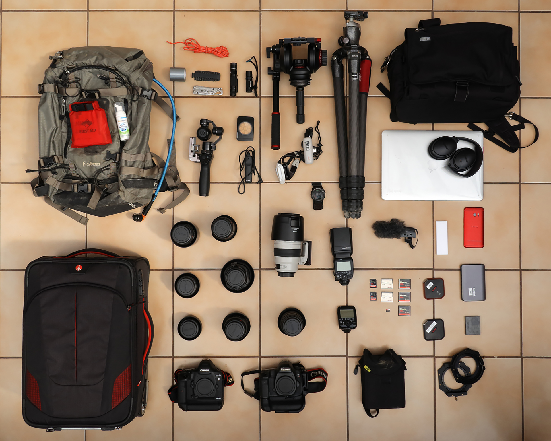 What’s in your camera bag? Pro photographers share their favorite gear