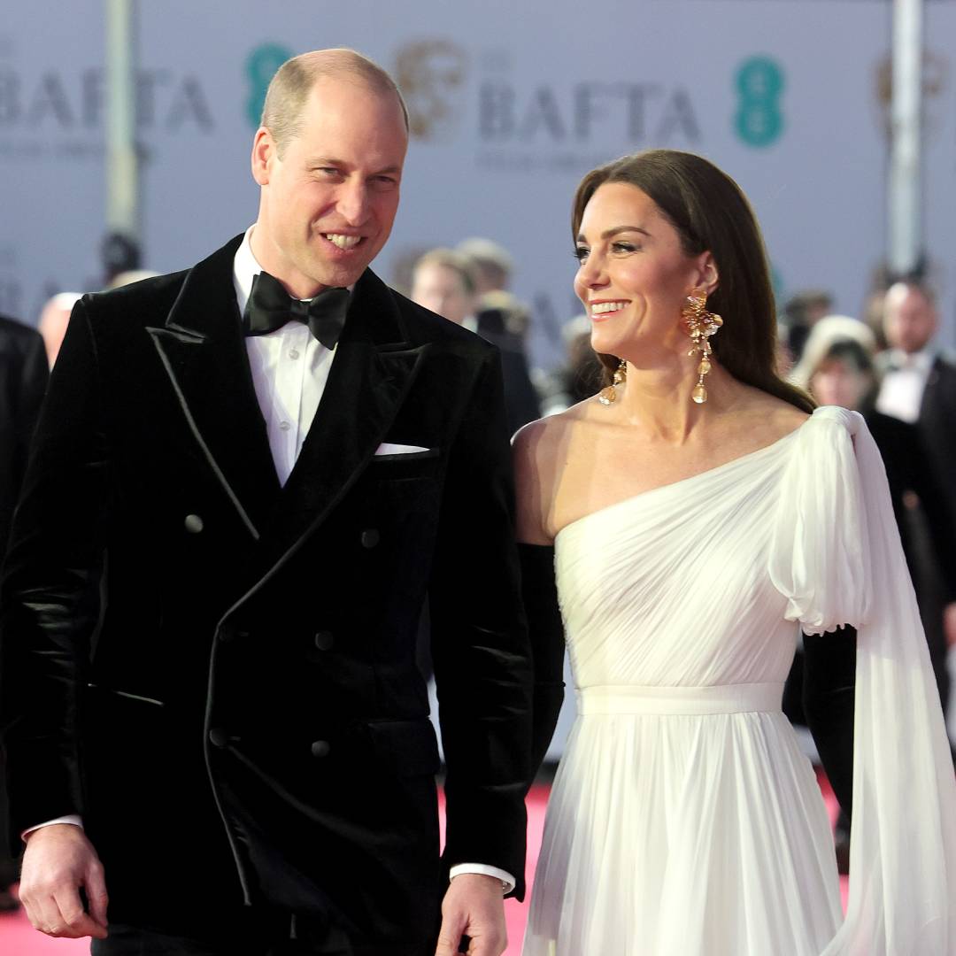  William and Kate's surprisingly flirty Baftas moment is going viral  