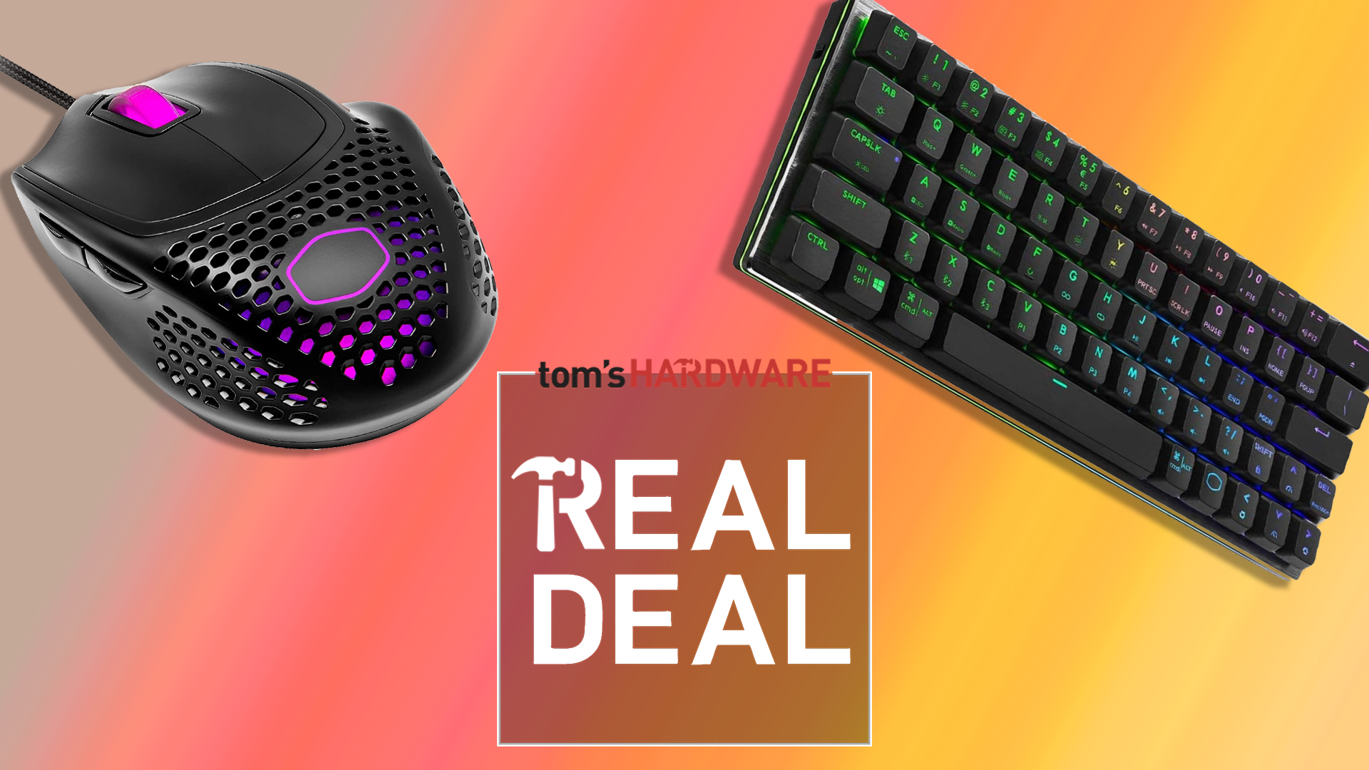 Get up to $50 off This Cooler Master Gaming Keyboard and Mouse