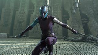 Karen Gillan is Nebula