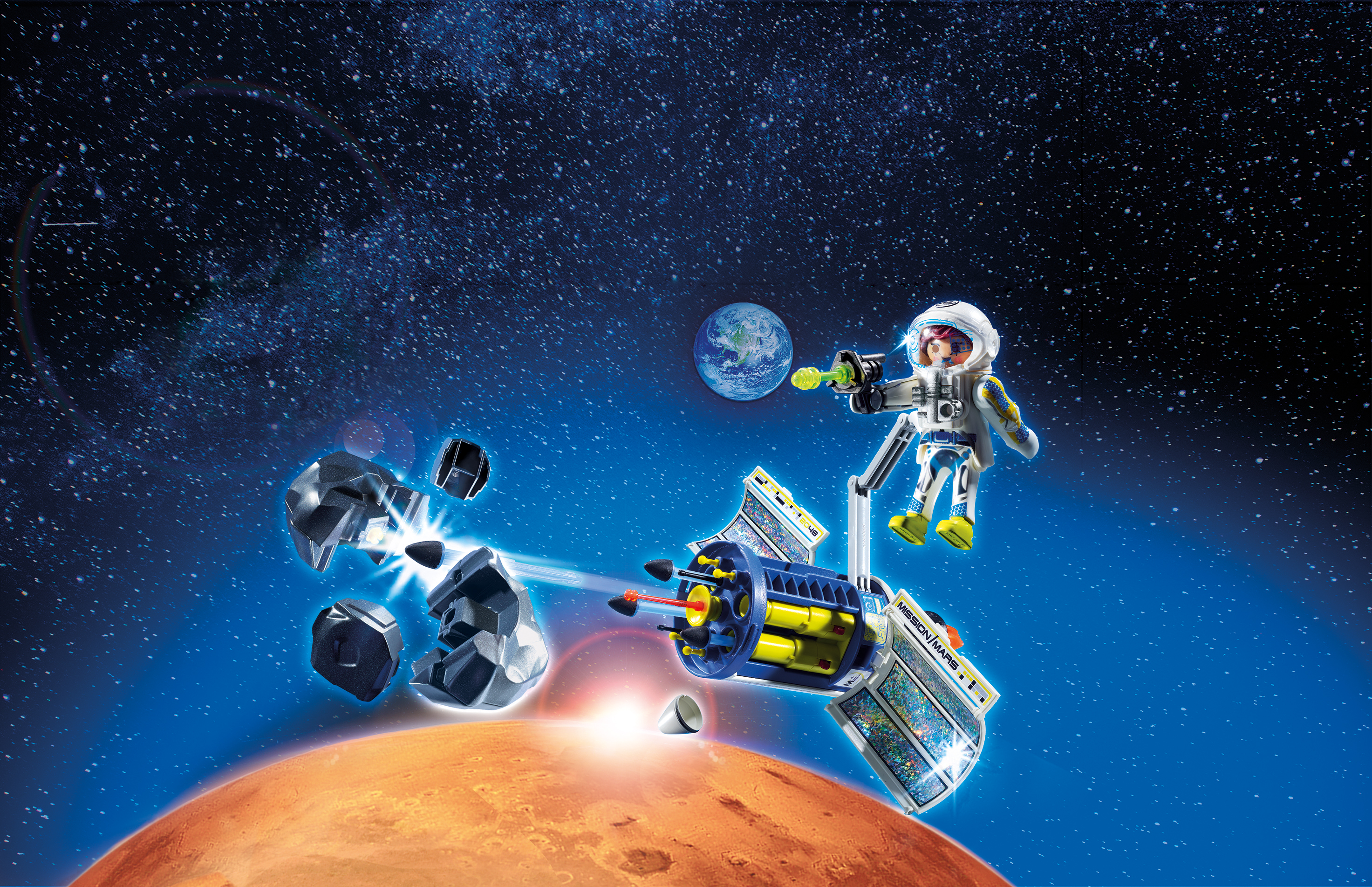 PLAYMOBIL 'Mars Mission' Giveaway: Enter to Win 6 Red Planet Playsets