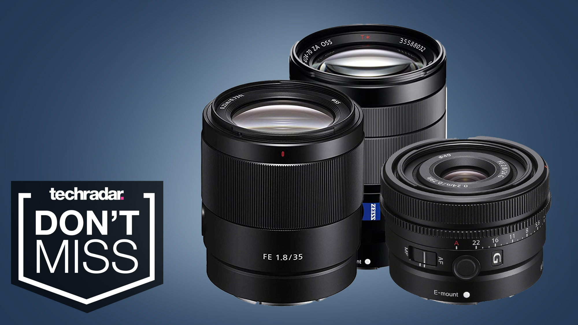 These superb Sony lens deals just won Prime Day for photographers
