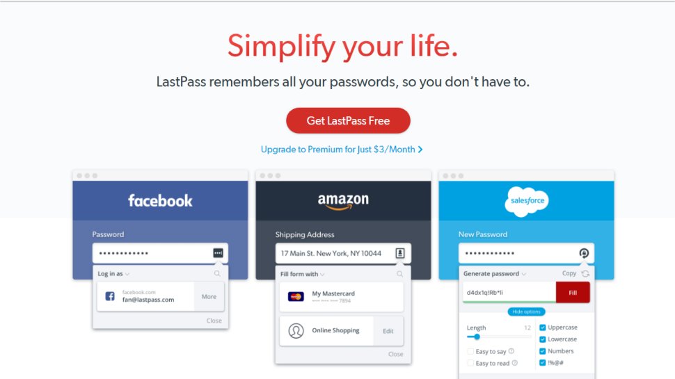 LastPass - Our pick of the best password managers