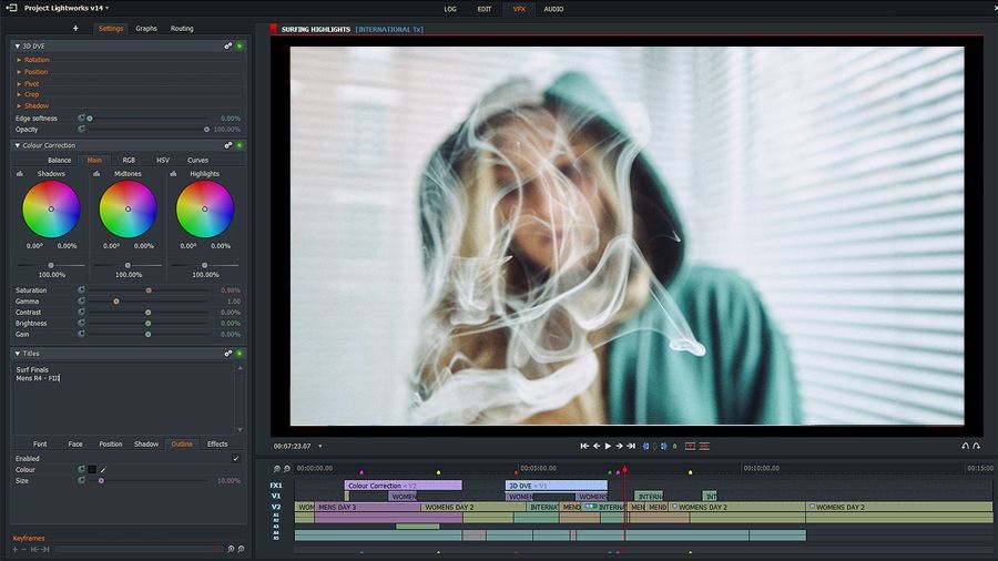 lightworks free video editor