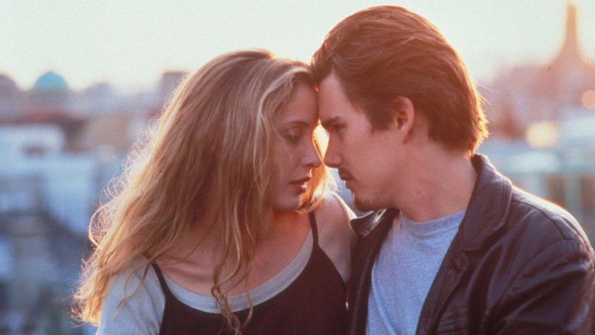 A still from the movie Before Sunrise
