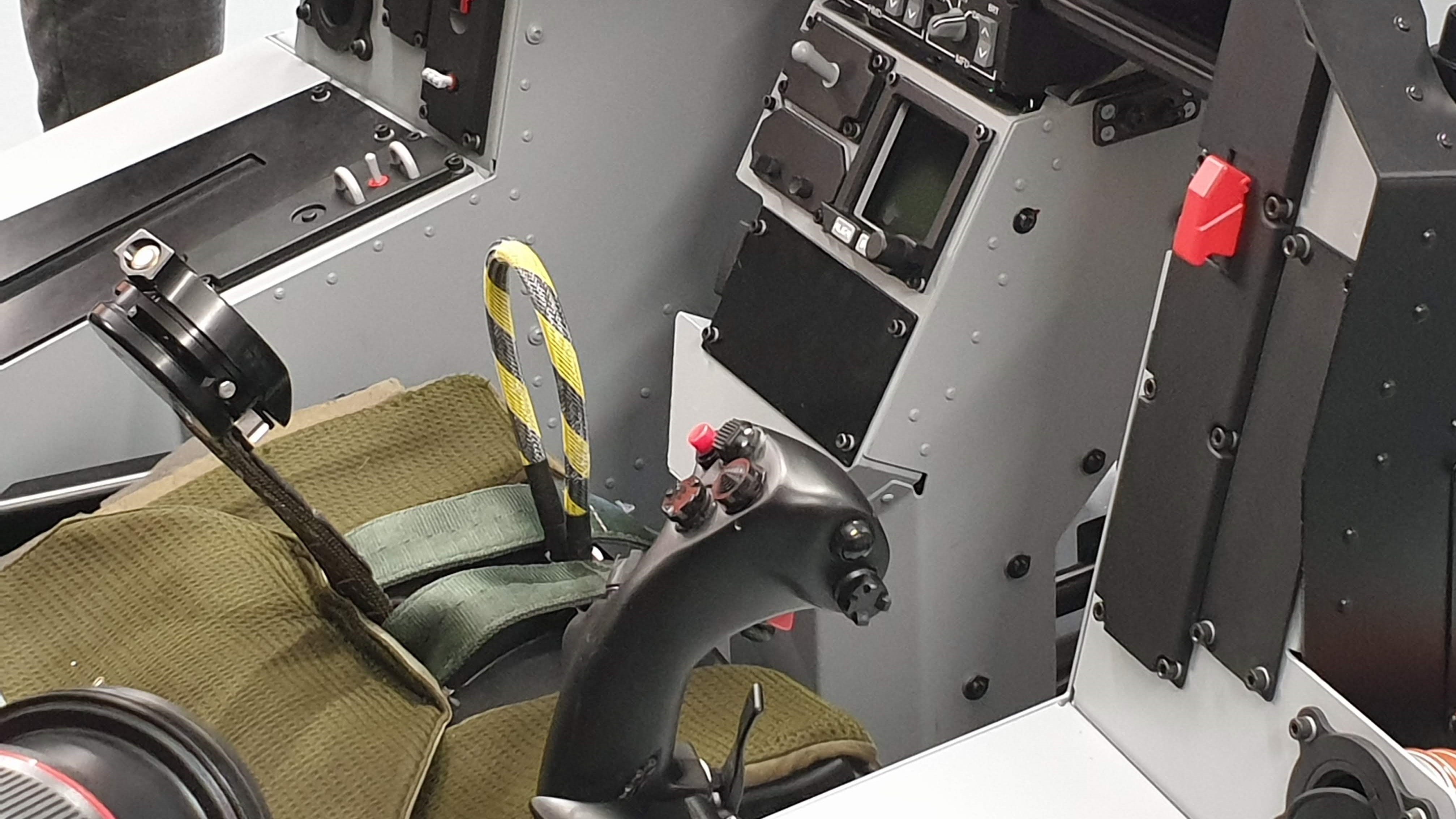 High-G Training Facility cockpit