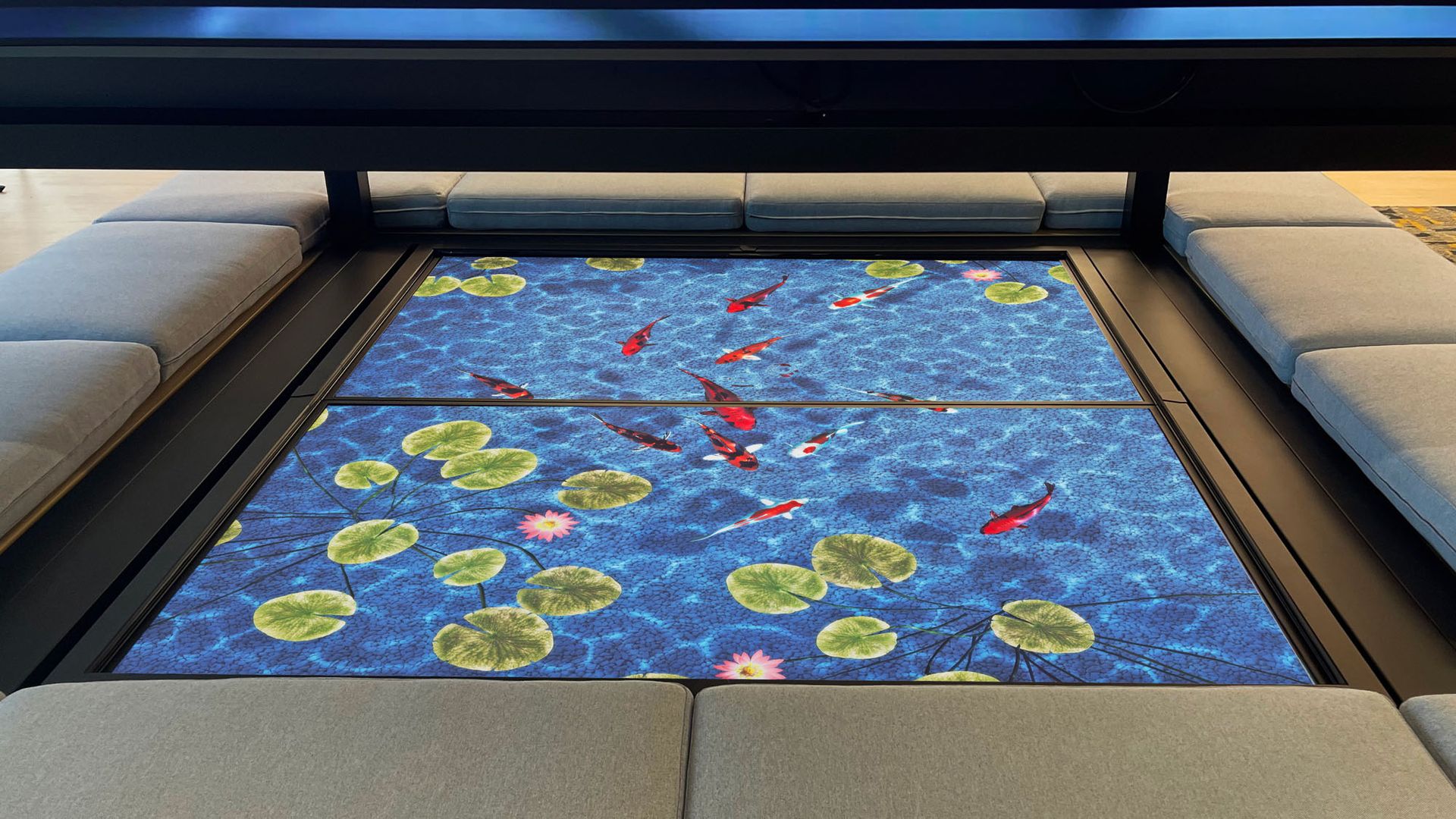 How This Interactive Koi Pond Creates A Calming Space Avnetwork