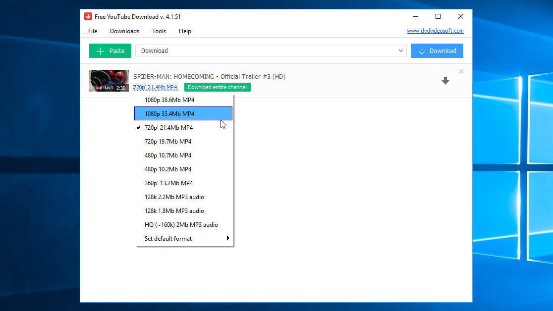 youtube downloader free download for windows 7 full version hd