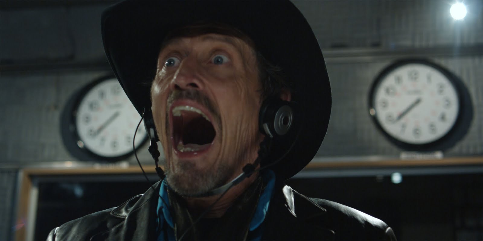 A still from the movie Pontypool