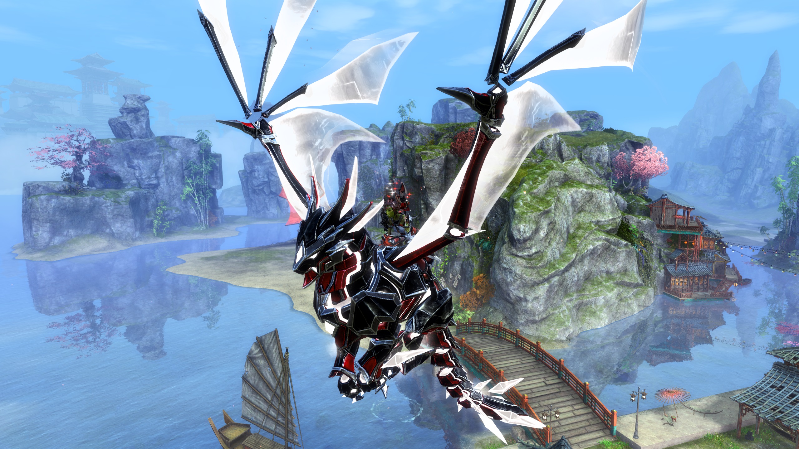  If you want to try WoW: Dragonflight's new rideable dragons, just play Guild Wars 2 