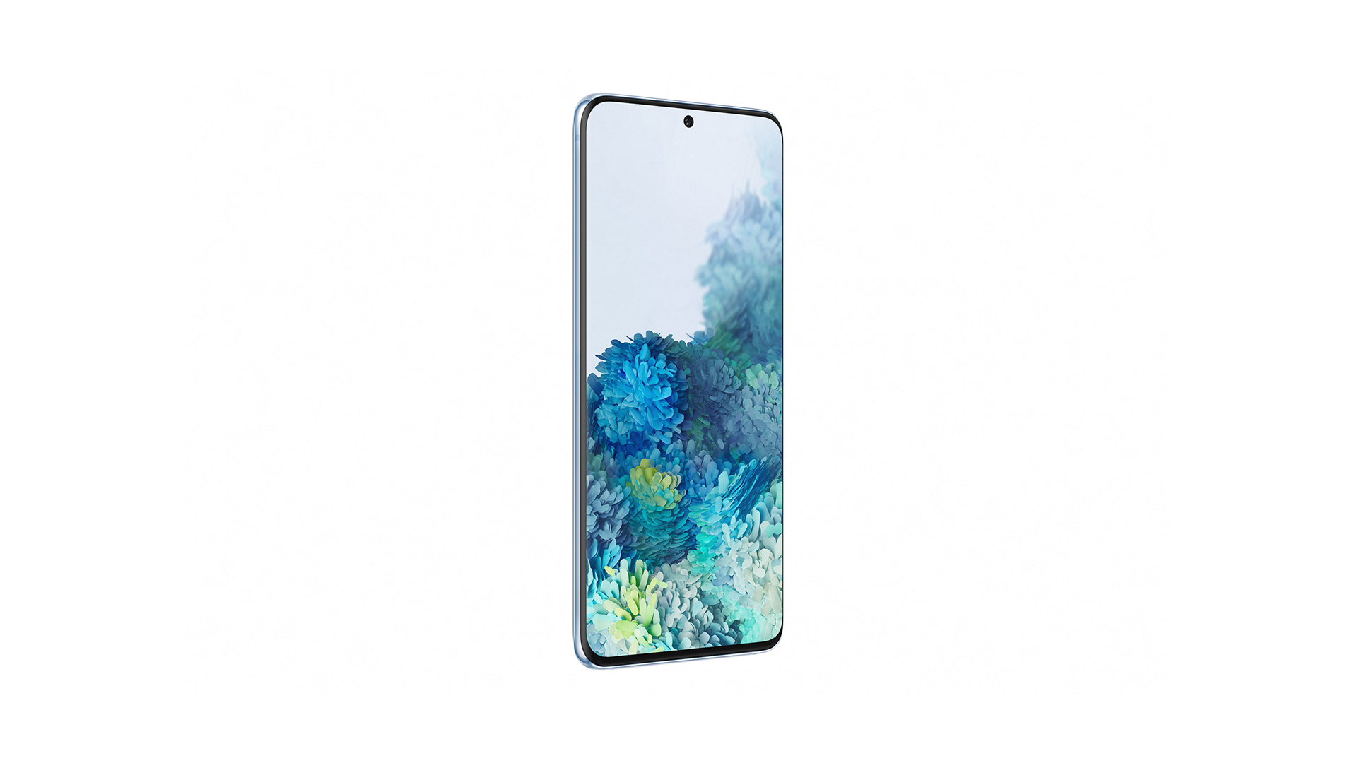 Blue Green Samsung Galaxy S20 Wallpaper